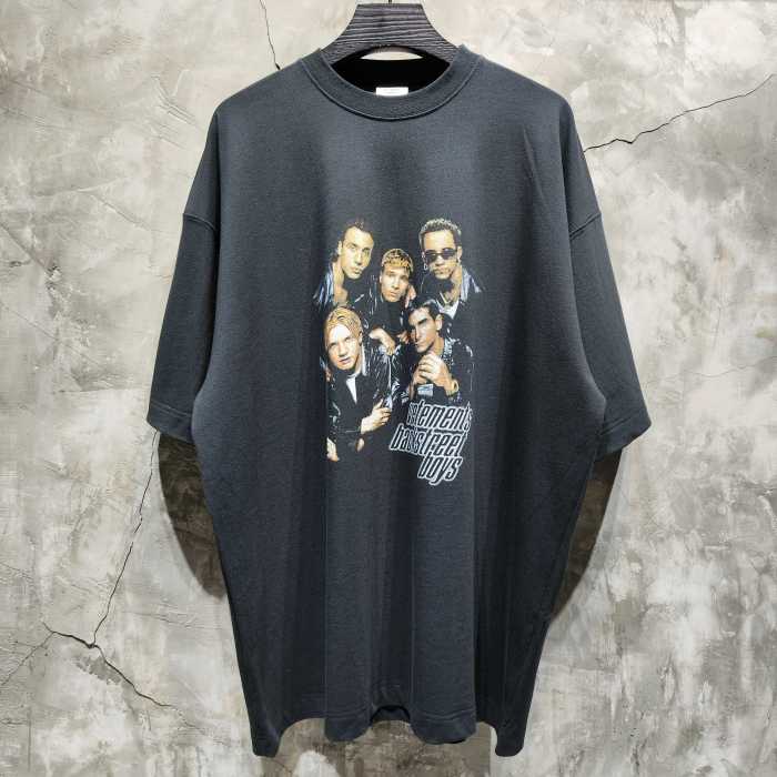 NIGO Vetements Men's Summer Portrait Pattern Printed Round Neck Cotton Short Sleeved T-shirt #nigo76957