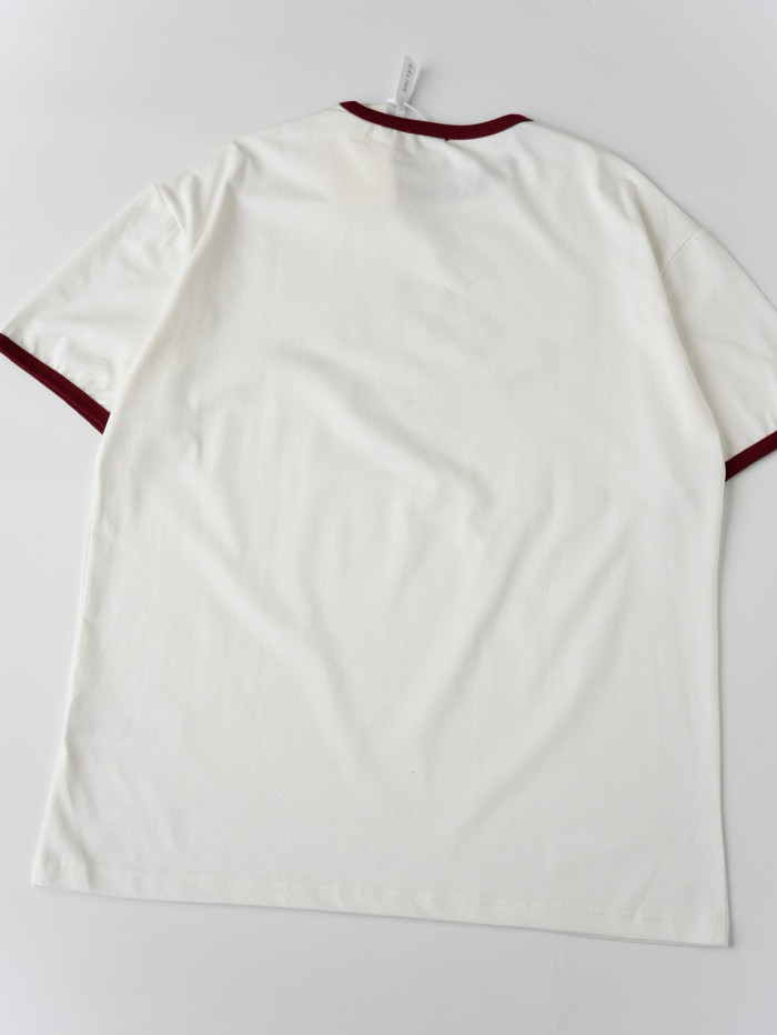 NIGO Celine Men's Logo Printed Summer Cotton Jersey Solid Color Round Neck Short Sleeve T-Shirt #nigo76963
