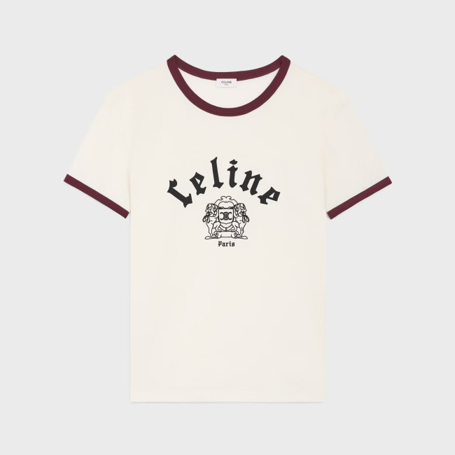 NIGO Celine Men's Logo Printed Summer Cotton Jersey Solid Color Round Neck Short Sleeve T-Shirt #nigo76963