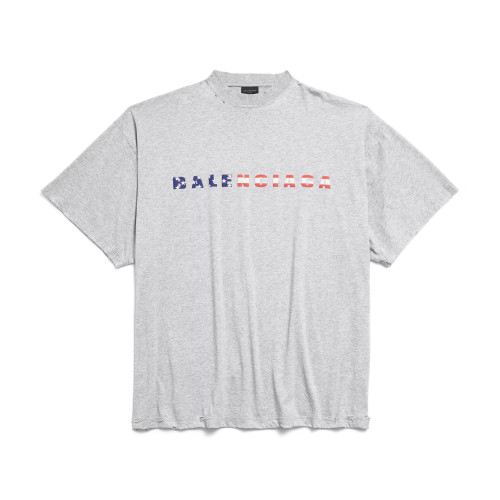 NIGO Balenciaga Men's Summer Colourful Letter Print Round Neck Cotton Short Sleeve T-Shirt #nigo76961