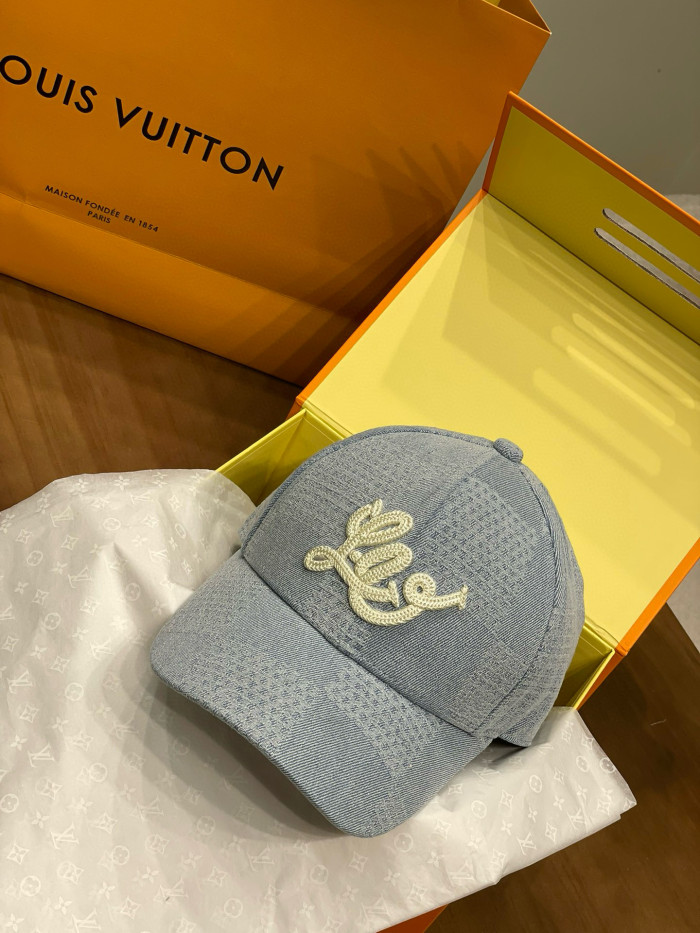 NIGO Louis Vuitton Men's And Women's Embroidered Printed Checkered Cotton Duckbill Cap Hat #nigo77123