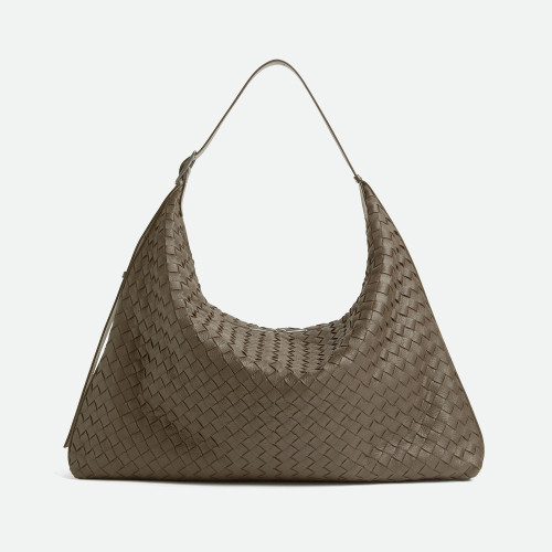 NIGO Bottega Veneta Braided Zipper Large Traveler Deerskin Patchwork Cowhide Tramp Bag Casual Handbag Casual Tote Bag Bags Ngvp 806976V4TD12145 #nigo1685