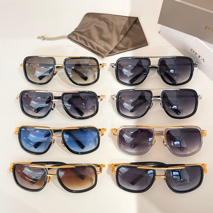 NIGO Dita Men's And Women's Solid Color Irregular Shaped Sunglasses Eyeglasses Glasses #nigo77142