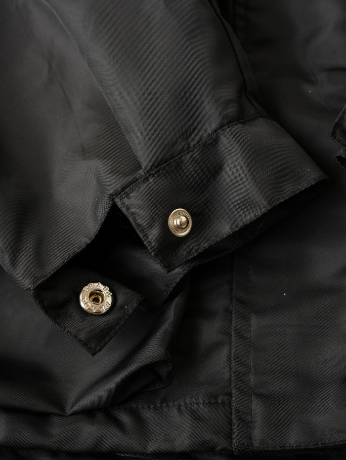 NIGO Prada Women's Spring/Autumn Solid Colour Nylon Fabric Hooded Zipper Long Sleeve Jacket #nigo77165