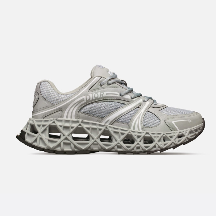 NIGO Dior Men's B35 Nxxt Sneakers Four Seasons Solid Color Round Head Lace-Up Low Casual Shoes Openwork Checkered Sole #nigo81269