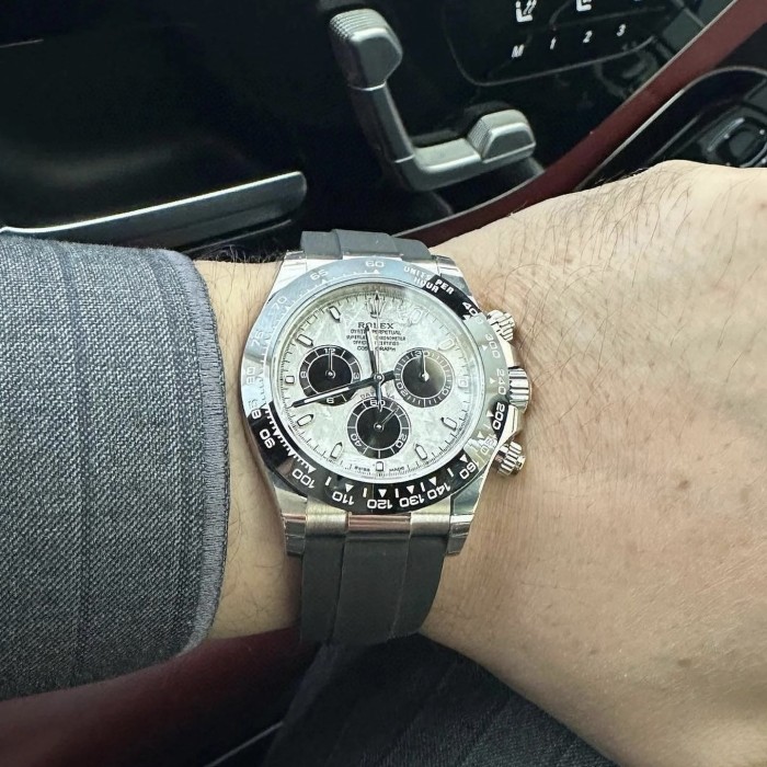 NIGO Rolex Cosmograph Daytona Series Men's Automatic Mechanical Movement 100m Water Resistance 40mm Dial Mechanical Watch #nigo77183
