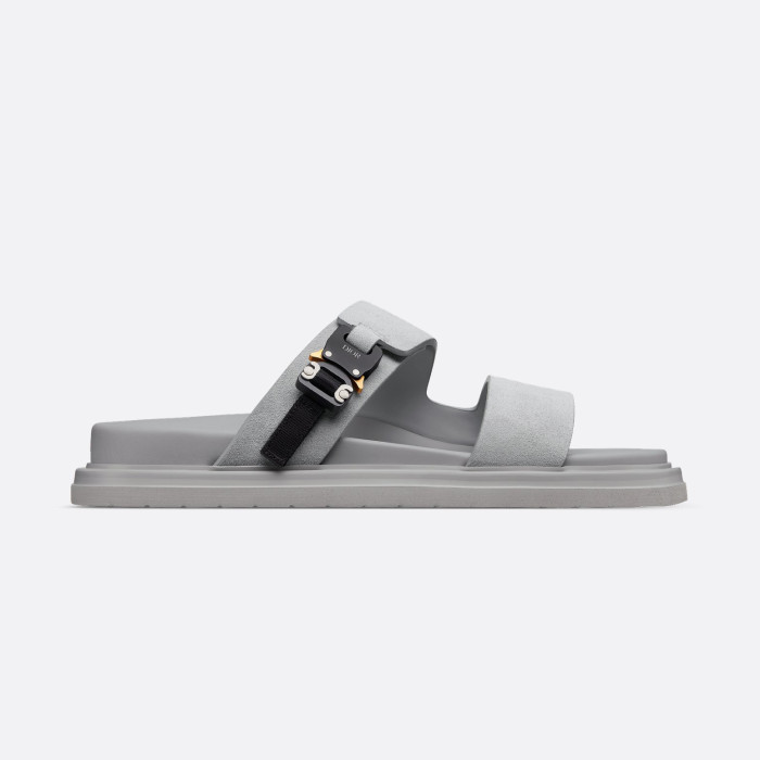 NIGO Dior Aqua Men's Summer Solid Color Suede Buckle Sandals Shoes #nigo77184