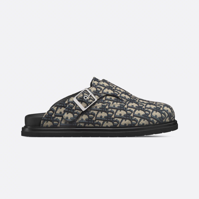 NIGO Dior Aqua Men's Summer Solid Color Letter Print Buckle Design Mule Shoes Sandals #nigo77185