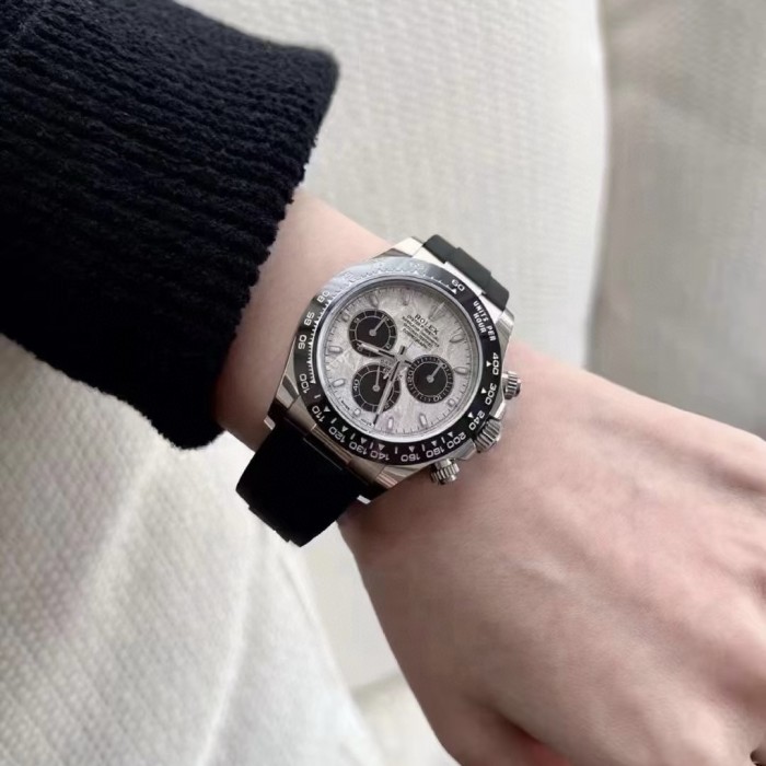NIGO Rolex Cosmograph Daytona Series Men's Automatic Mechanical Movement 100m Water Resistance 40mm Dial Mechanical Watch #nigo77183