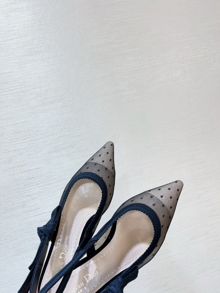 NIGO Dior J'Adior Women's Summer Solid Color Cotton Embroidered Leather Strappy Open Toe High Heel Shoes #nigo77213