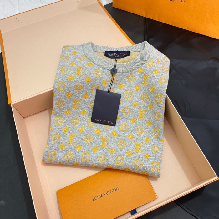 NIGO Louis Vuitton Men's Summer Solid Color Letter Print Round Neck Short Sleeve T-Shirt #nigo77233