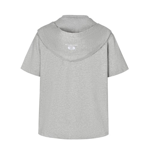 NIGO Balenciaga Men's and Women's Summer Solid Color Hooded Two-Piece Short Sleeve T-Shirt #nigo77219