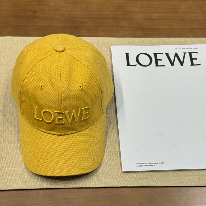 NIGO Loewe Men's And Women's Solid Color Embroidered Letter Print Cotton Baseball Cap Hat #nigo77235