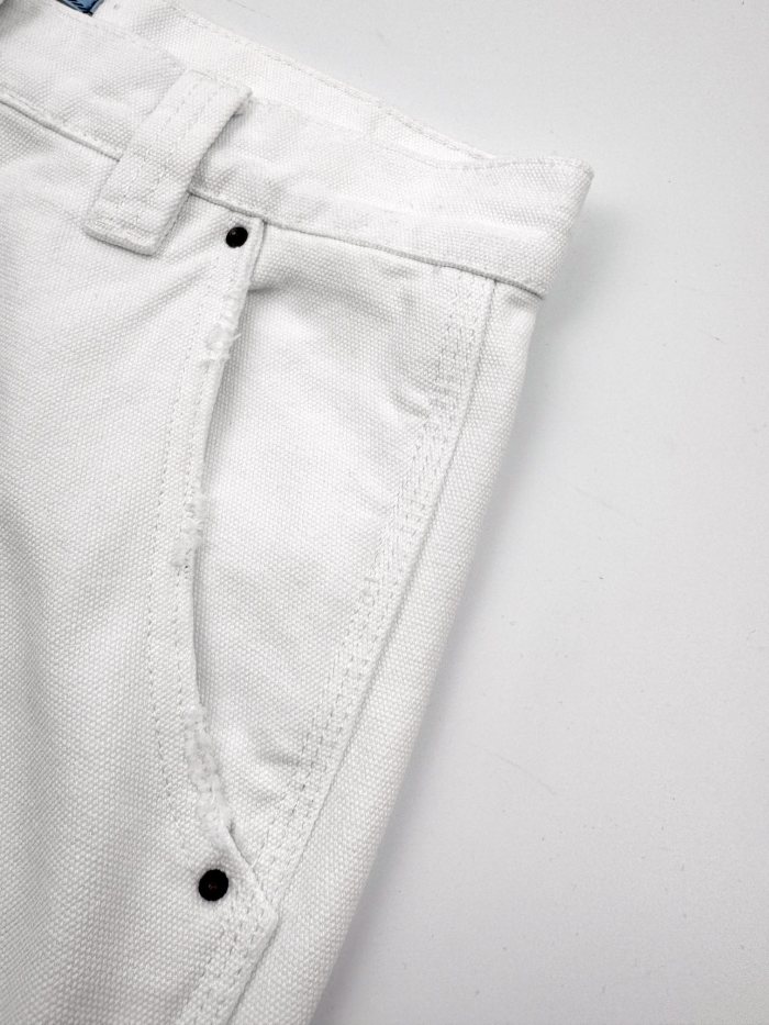 NIGO Prada Women's Spring/Autumn Solid Color Triangle Leather Label Cotton Pants #nigo77245