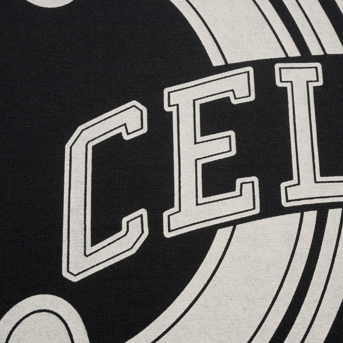NIGO Celine Men's Logo Printed Summer Cotton Jersey Solid Color Round Neck Short Sleeve T-Shirt #nigo77248