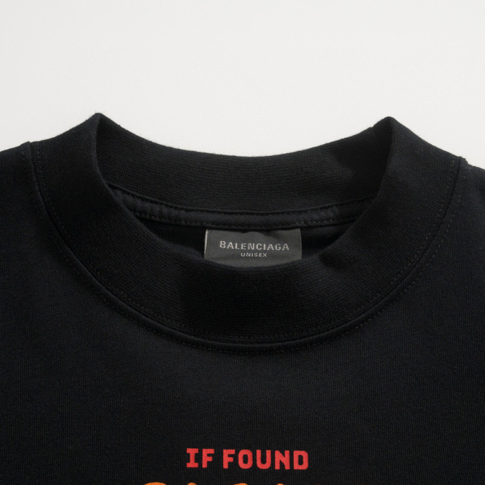 NIGO Balenciaga Men's Summer Letter Print Round Neck Cotton Short Sleeve T-Shirt #nigo77246