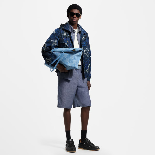 NIGO Louis Vuitton Men's Sailing Logo Printed Spring Solid Color Long Sleeve Hooded Windproof Jacket #nigo77272