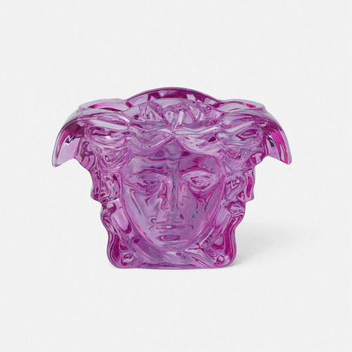 NIGO Versace Medusa Grande 19cm Crystal Vase Crystal Vase Ornament Home Other Accessories Handmade Products Bubbles, Water Ripples, Abrasive Lines, Fine Scratches, Is A Normal Craft Phenomenon #nigo77286
