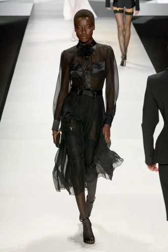 NIGO Dolce&Gabbana Women's Spring/Summer Solid Color Floral Bow Tie Mulberry Silk Waist-cinching Dress #nigo77257