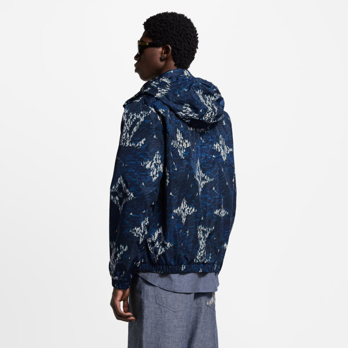 NIGO Louis Vuitton Men's Sailing Logo Printed Spring Solid Color Long Sleeve Hooded Windproof Jacket #nigo77272