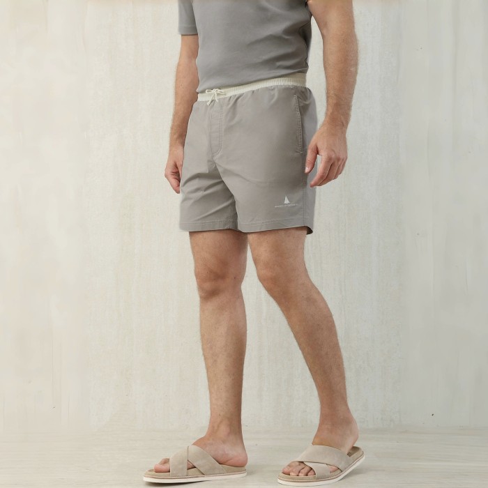 NIGO Brunello Cucinelli  Nylon Swim Shorts With Contrast Details And Print Men's Spring Summer Holiday Beach Shorts Colour Block Fashion Casual Pants #nigo77277