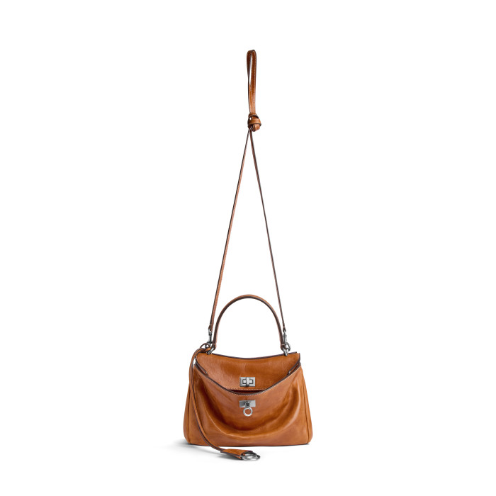 NIGO Balenciaga Rodeo Mini Handbag Tan Clutch Bag Spring Summer Women's Fashion Luxury Leather Bags Bag 7954562ABP72753 #nigo81249