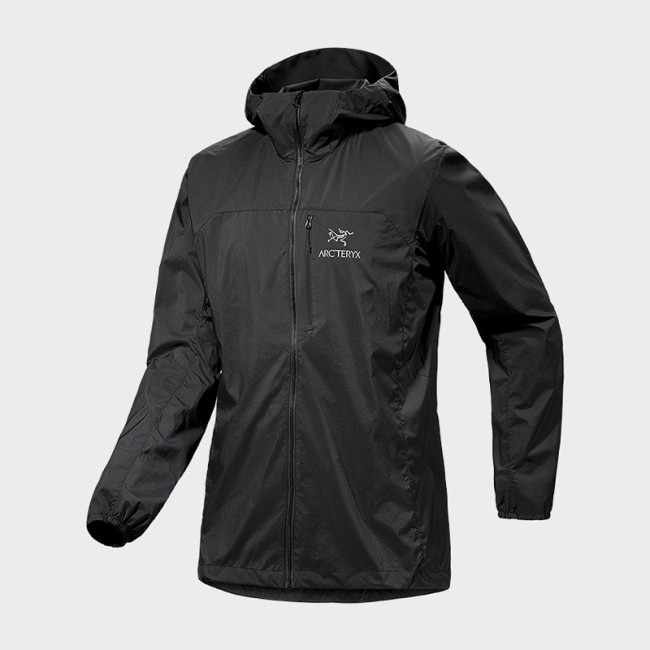 NIGO Arcteryx Men's Squamish Hoody Lightweight Hooded Solid Color Spring & Autumn Casual Zipper Long Sleeve Jacket #nigo81286