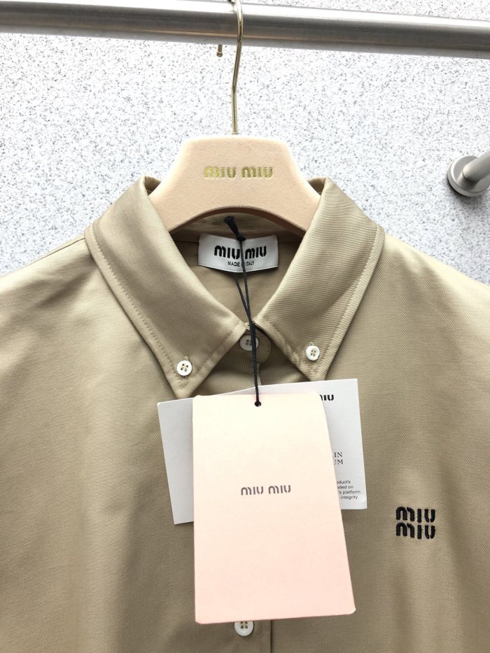 NIGO MiuMiu Men's Women's Spring & Autumn Twill Cotton Logo Embroidery Solid Color Single Breasted Long Sleeve Jacket Coat #nigo81282