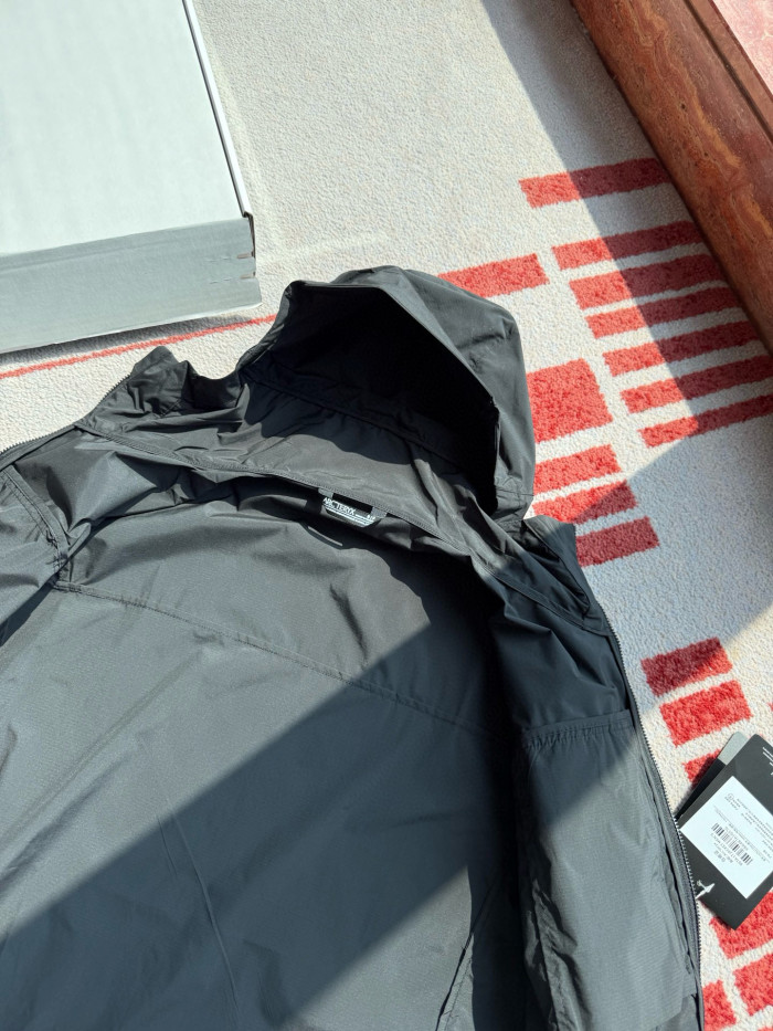 NIGO Arcteryx Men's Squamish Hoody Lightweight Hooded Solid Color Spring & Autumn Casual Zipper Long Sleeve Jacket #nigo81286