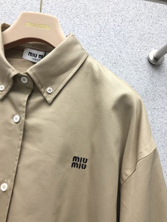 NIGO MiuMiu Men's Women's Spring & Autumn Twill Cotton Logo Embroidery Solid Color Single Breasted Long Sleeve Jacket Coat #nigo81282