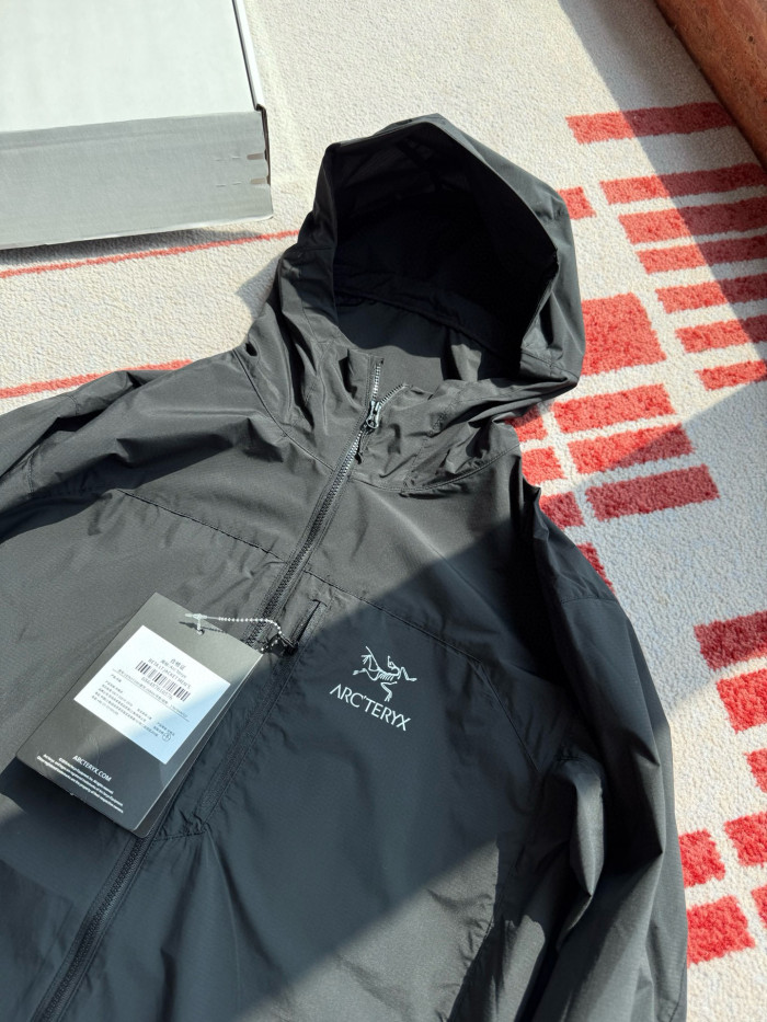 NIGO Arcteryx Men's Squamish Hoody Lightweight Hooded Solid Color Spring & Autumn Casual Zipper Long Sleeve Jacket #nigo81286