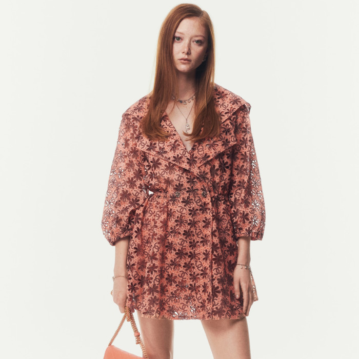 NIGO Chanel Women's Spring/summer Teaser Collection Hollow Out Logo Flower Print Fashion Elegant Dress Matching Shorts Dresses #nigo81364