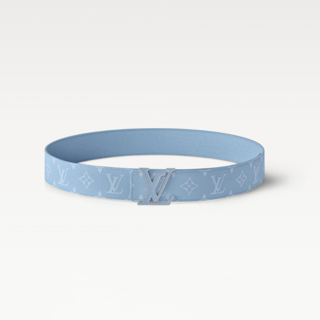 NIGO Louis Vuitton Men's Logo Canvas Leather LV Initiales 4cm Reversible Belt #nigo81311
