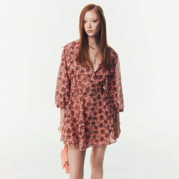 NIGO Chanel Women's Spring/summer Teaser Collection Hollow Out Logo Flower Print Fashion Elegant Dress Matching Shorts Dresses #nigo81364