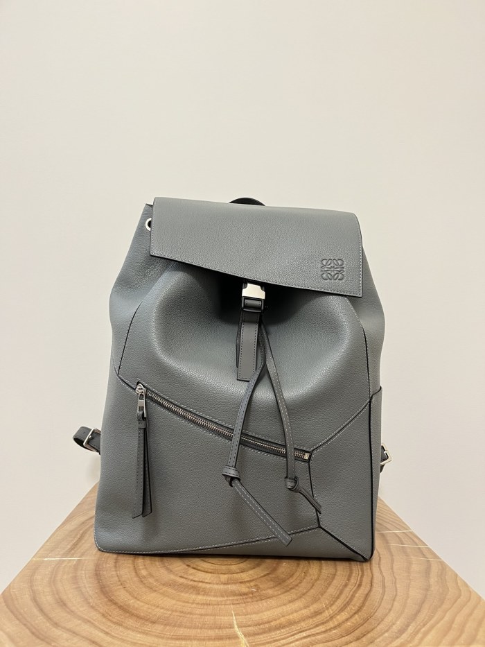 NIGO Loewe Jigsaw Backpack Men's Spring And Summer Fashion Luxury Temperament Colour Blocking Shoulder Bag Bags #nigo81371