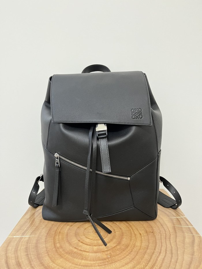 NIGO Loewe Jigsaw Backpack Men's Spring And Summer Fashion Luxury Temperament Colour Blocking Shoulder Bag Bags #nigo81371