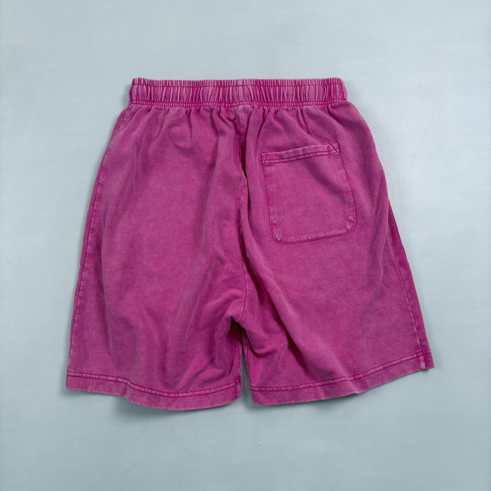 NIGO Balenciaga X Adidas Men's and Women's Summer Solid Color Stretch Waist Tie Cotton Shorts #nigo77323