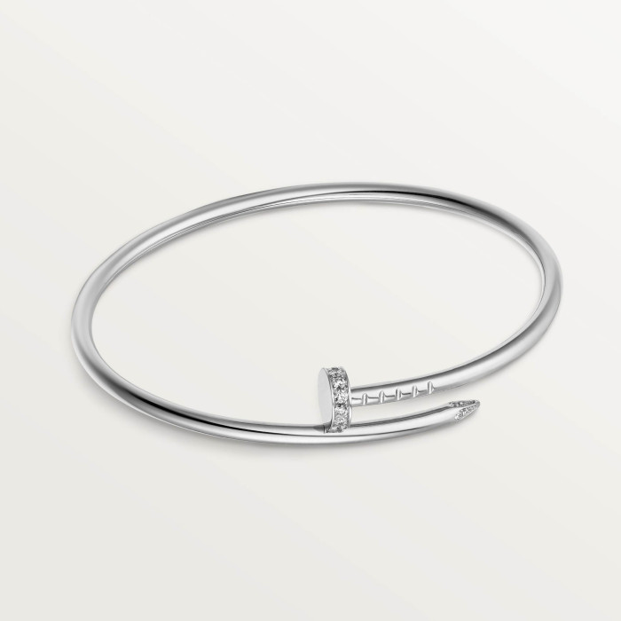 NIGO Cartier Juste Un Clou Bracelet Head And Tail Set With Diamonds Narrow Solid Color Nail Bracelet Jewelry Accessories #nigo81329
