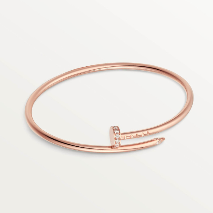 NIGO Cartier Juste Un Clou Bracelet Head And Tail Set With Diamonds Narrow Solid Color Nail Bracelet Jewelry Accessories #nigo81329