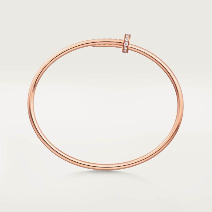 NIGO Cartier Juste Un Clou Bracelet Head And Tail Set With Diamonds Narrow Solid Color Nail Bracelet Jewelry Accessories #nigo81329