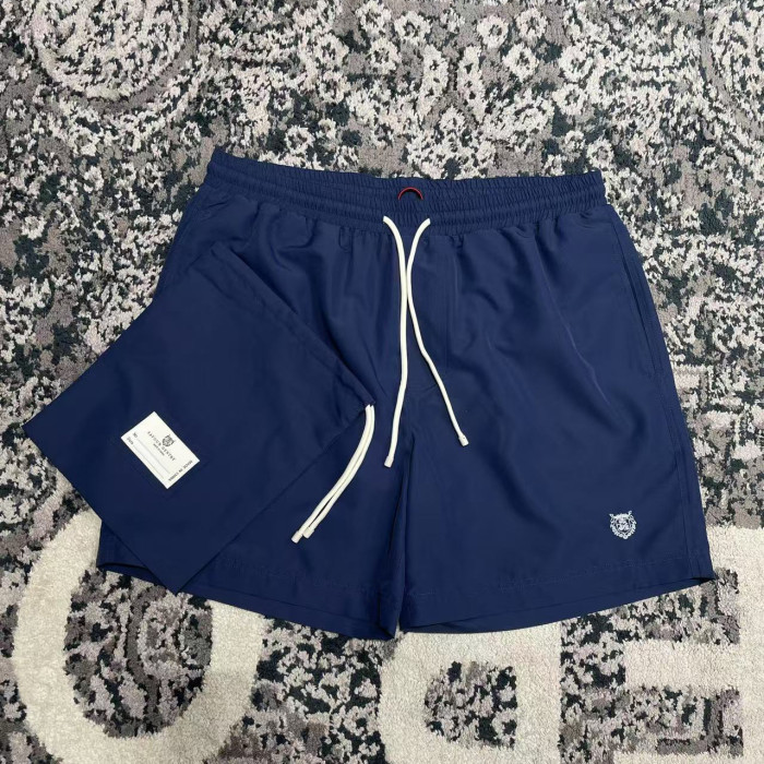NIGO Brunello Cucinelli Men's Summer Solid Color Polyester Casual Drawstring Shorts #nigo77362