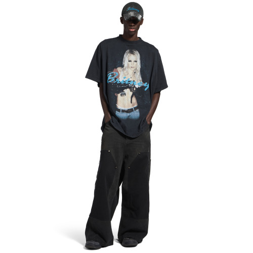 NIGO Balenciaga Music Britney Spear Collection Silhouette T-Shirt Men Women Spring Summer Fashion Trend Loose Casual Printed T-shirt Ngvp #nigo1724
