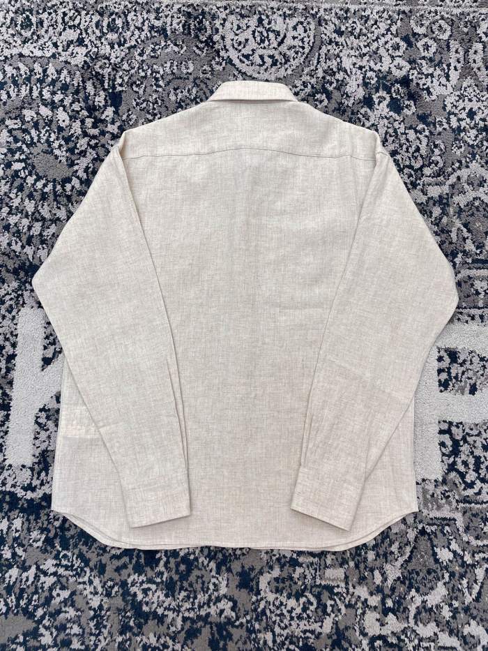 NIGO Prada Men's Fall And Winter Solid Color Lapel Single Breasted Linen Long Sleeved Jacket Casual Trousers Pants Set Suit #nigo77392