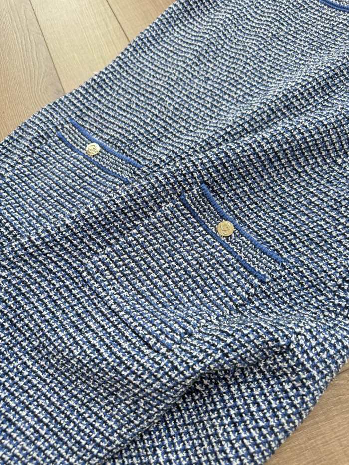 NIGO Gucci Women's Spring/Summer Solid Color Striped Print Strapless Short Dress #nigo77433