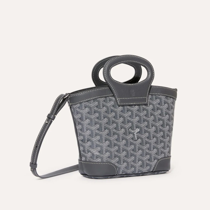 NIGO GOYARD Beluga Women's Y-shaped Floral Print Adjustable Detachable Shoulder Strap Canvas And Calfskin Shoulder Mini Bag Crossbody Handbag Bags #nigo77441