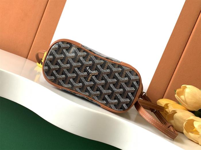 NIGO GOYARD Beluga Women's Y-shaped Floral Print Adjustable Detachable Shoulder Strap Canvas And Calfskin Shoulder Mini Bag Crossbody Handbag Bags #nigo77441