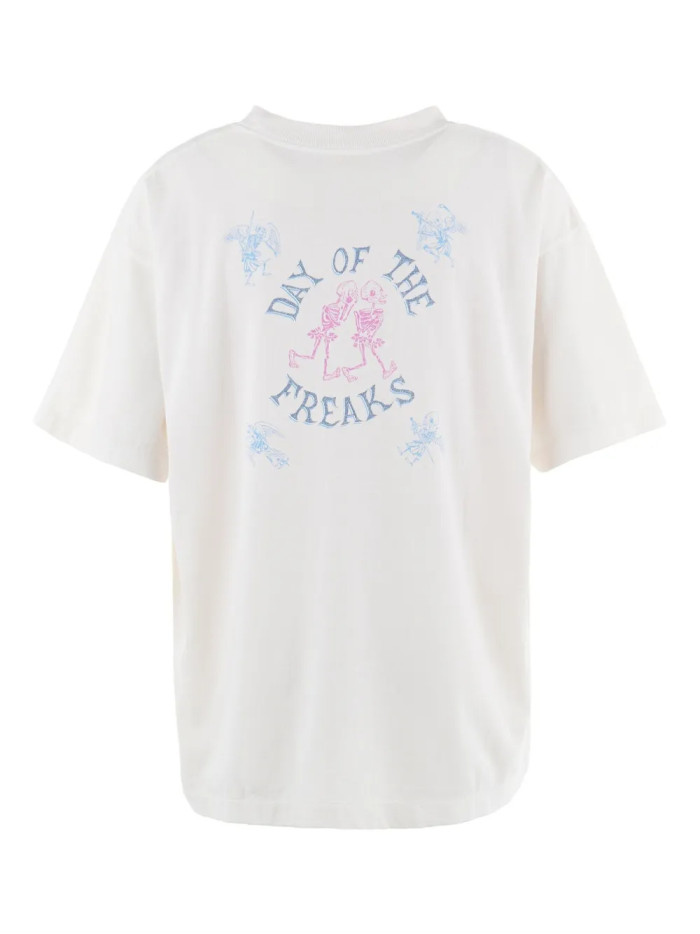 NIGO Saint Michael Men's Summer Graffiti Letter Print Casual Retro Solid Color Short Sleeve T-Shirt Ngvp #nigo1835