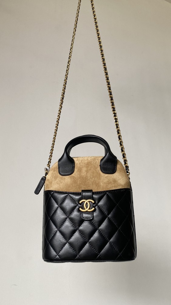 NIGO Chanel Women's Multicolored Chain Shoulder Strap Suede And Leather Shoulder Bag Handbag Bags #nigo77467