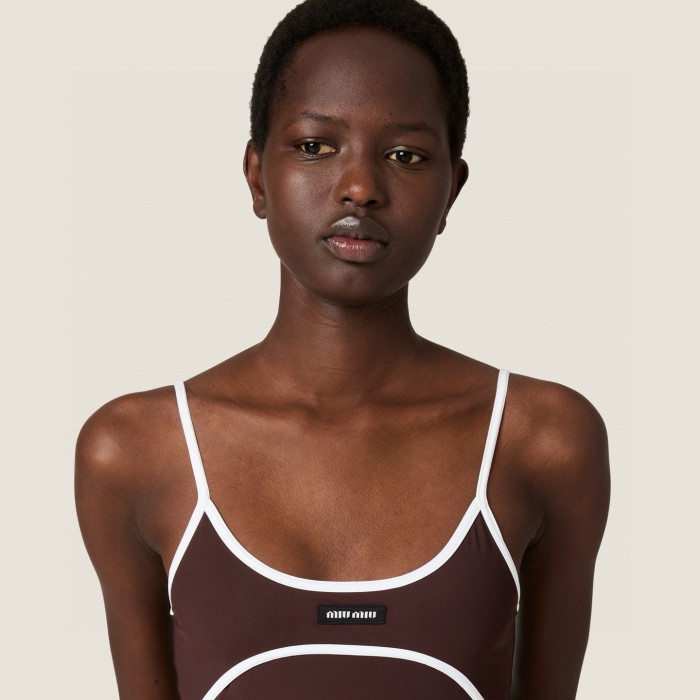 NIGO MiuMiu Women's Summer Solid Color Cotton Slim Fit Stretch Tank Top #nigo77477