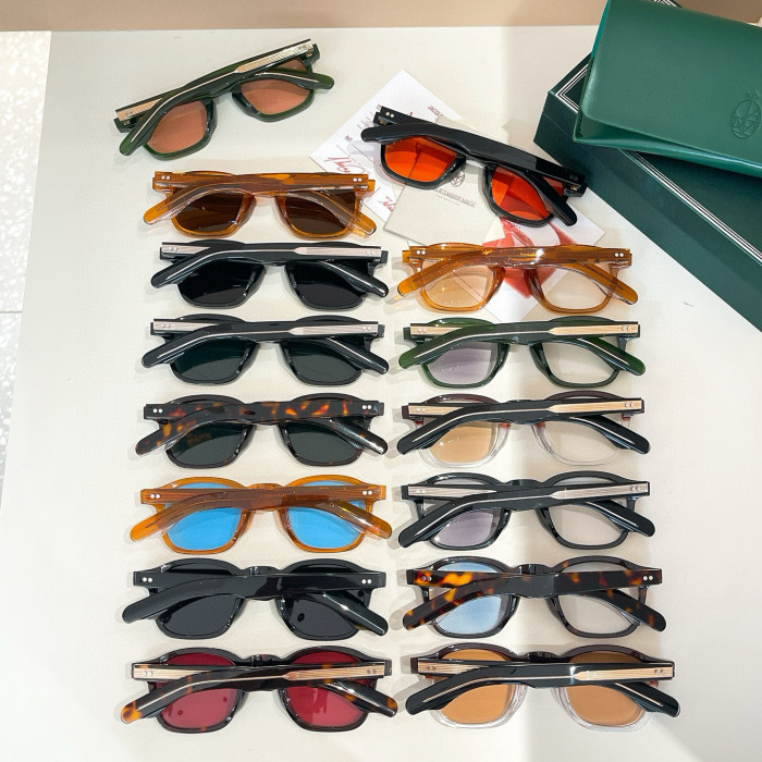 NIGO Jacques Marie Mage Men's And Women's Solid Color Irregular Shaped Sunglasses Eyeglasses Glasses #nigo77532